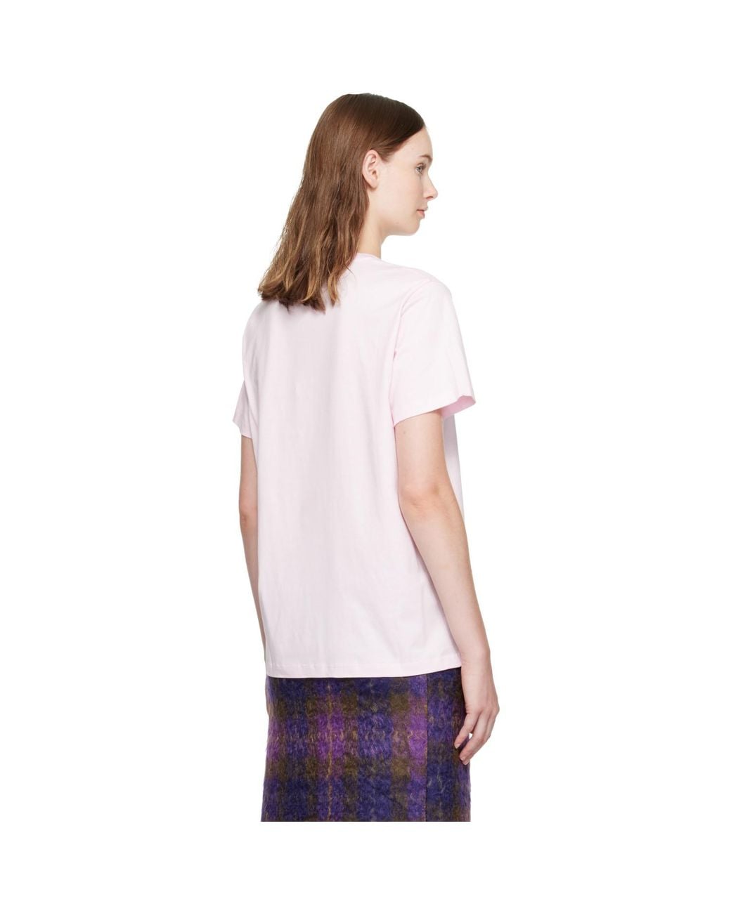 Ganni White Forest Teddy T-Shirt