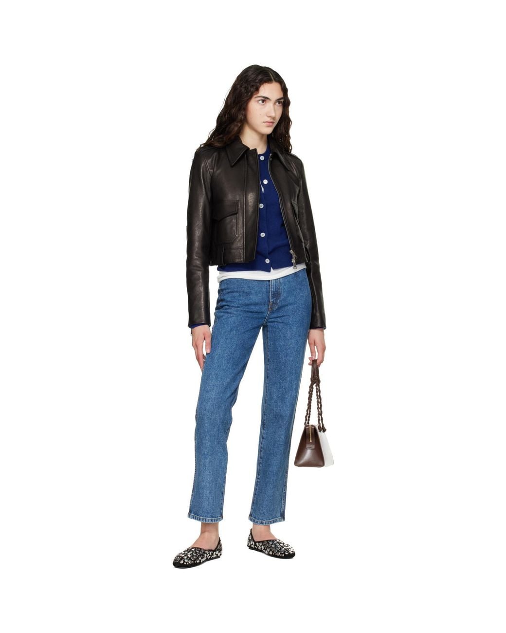Khaite Blue Abigail Jeans