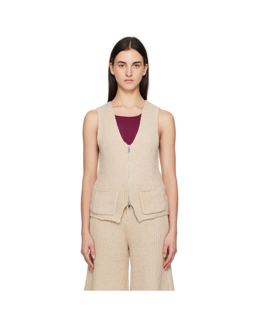 AYA MUSE Natural Cae Vest
