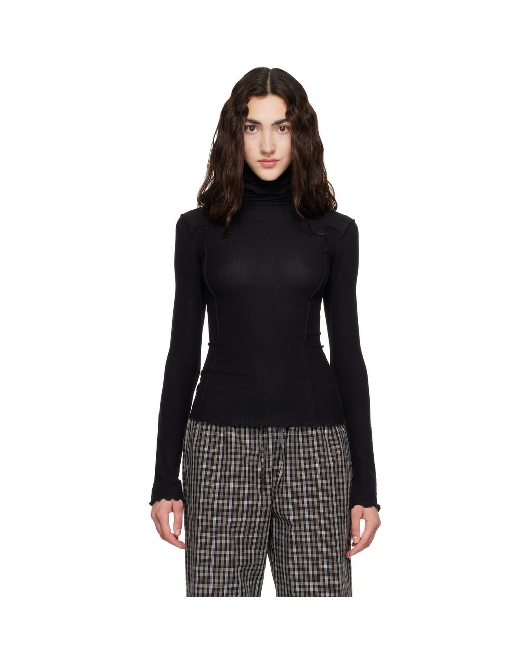 Baserange Black Omato Turtleneck