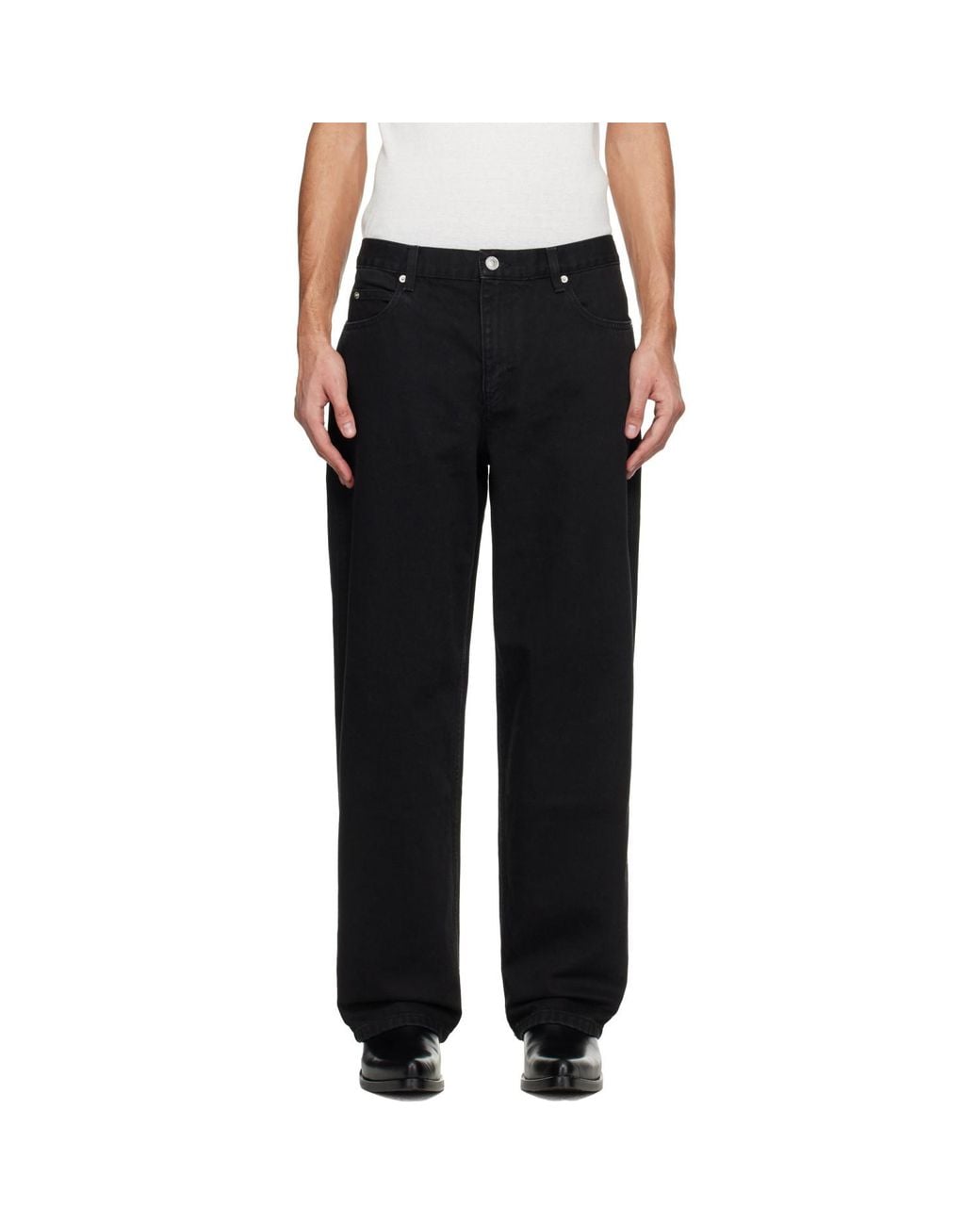 Isabel Marant Black Jorjey Jeans for men