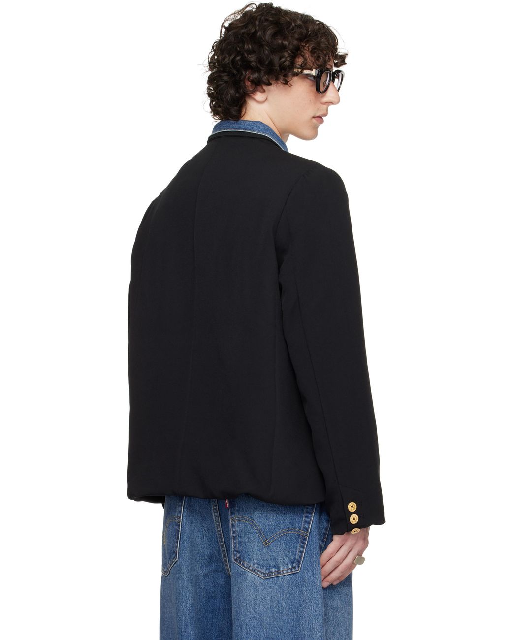 Levi's® x sacai デニム　マトラッセ　ツイル　ジャケット Sacai - リーバイス×サカイ マテラス・ツイル リバーシブル