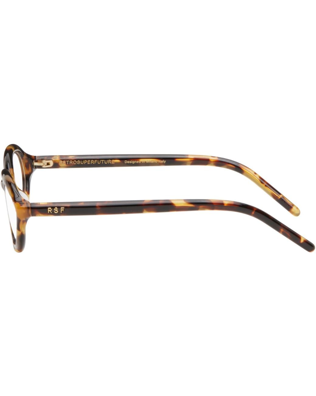 Retrosuperfuture Brown 'Numero 145' Glasses for men