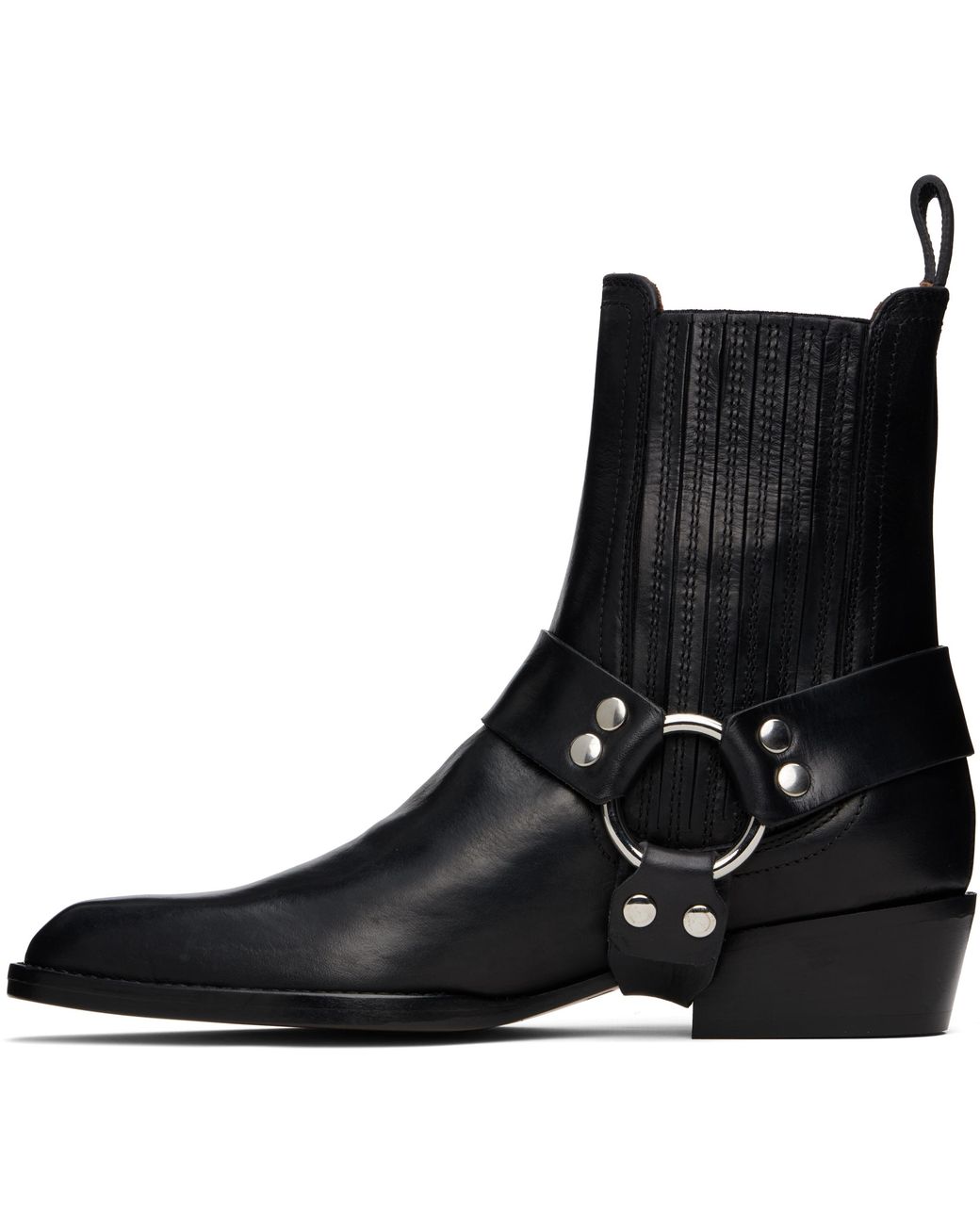 Paris Texas Black Helena Ankle Boots