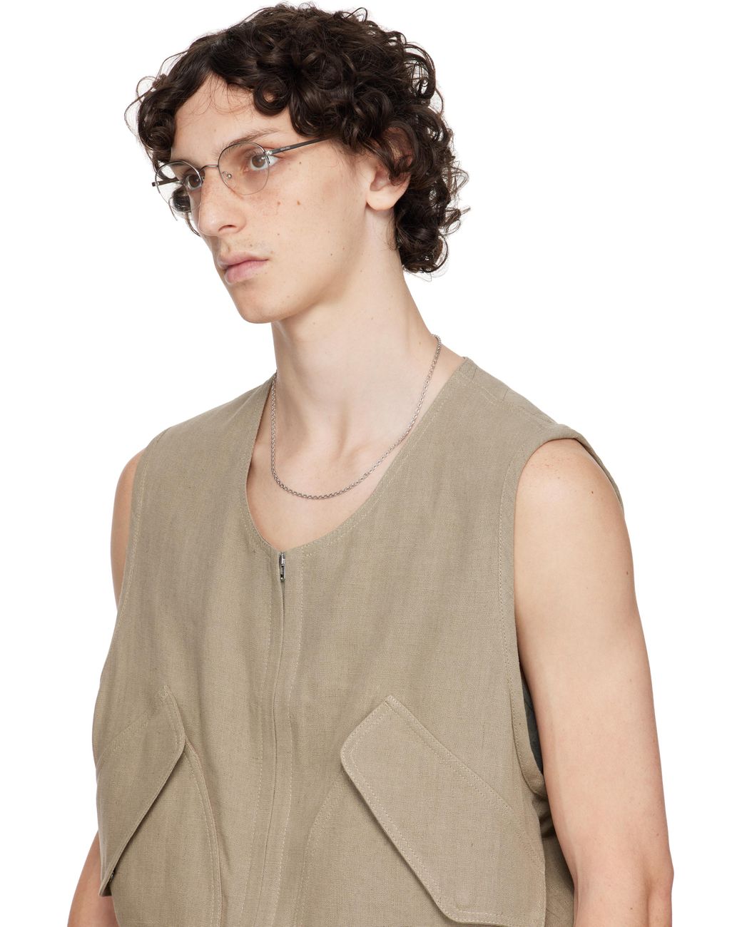 Our Legacy Work Shop Emporio Armani Falco Sunglasses in Black for