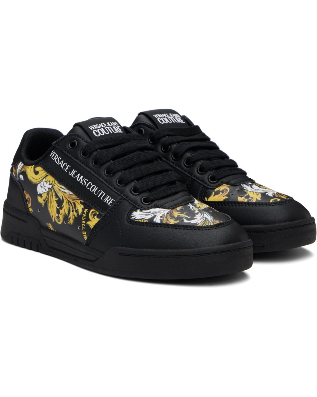 VERSACE｜SNEAKERS (Outline Barocco Brooklyn Sneakers (78 Outline Barocco Brooklyn Sneakers | VERSACE