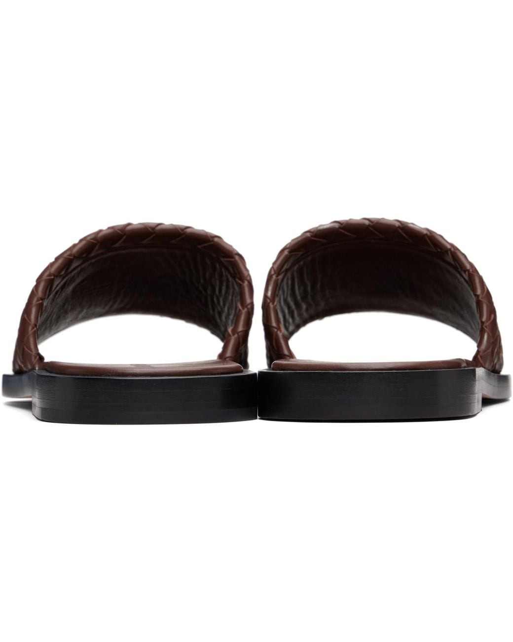 Bottega Veneta Brown Elio Sandals for men