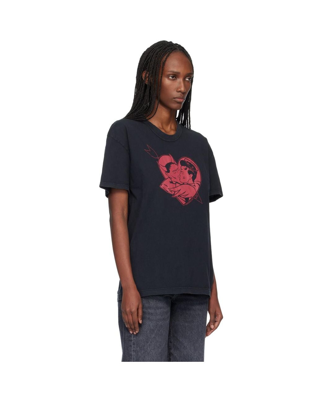 Our Legacy Black Loose T-Shirt