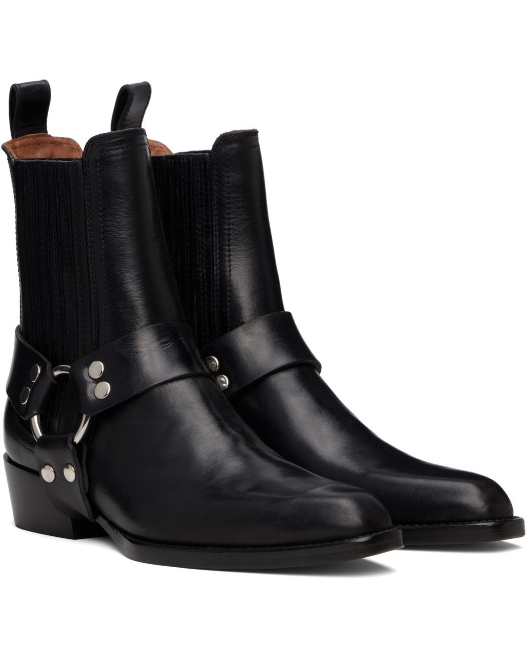 Paris Texas Black Helena Ankle Boots