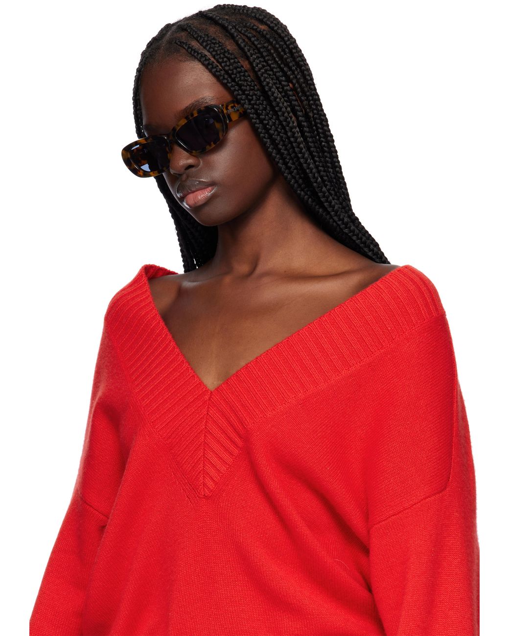 Palm Angels Dana Sunglasses in Black | Lyst