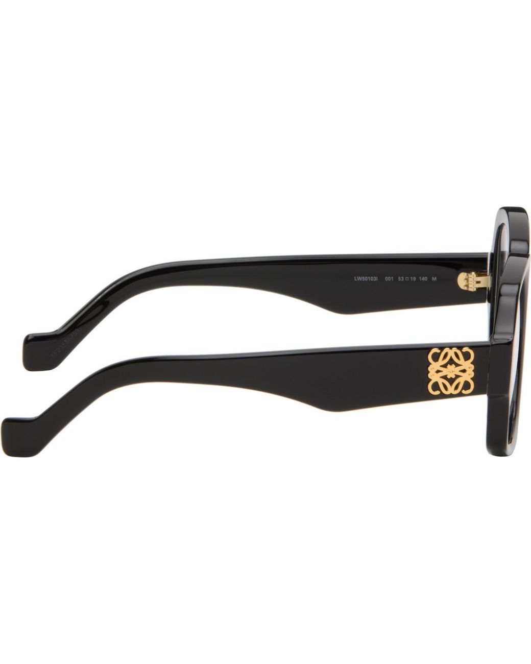 Loewe Black Anagram Glasses for men