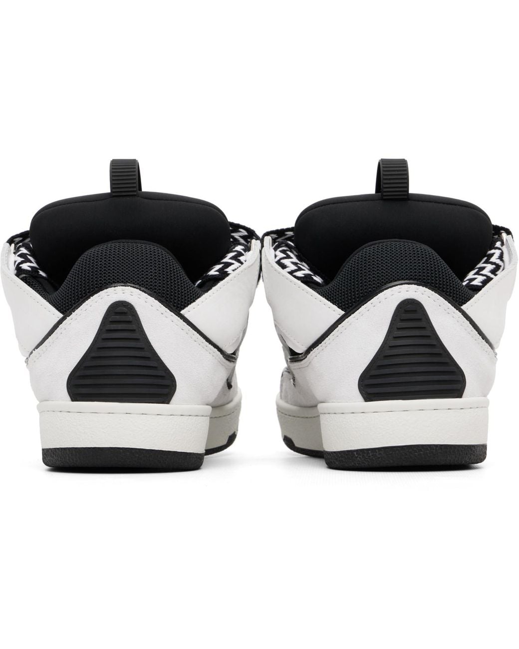 Lanvin Black Curb Sneakers