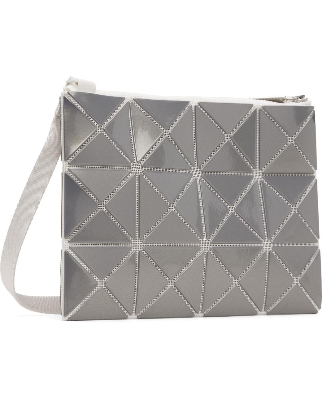 Issey Miyake Lucent Metallic Messenger Bag for men