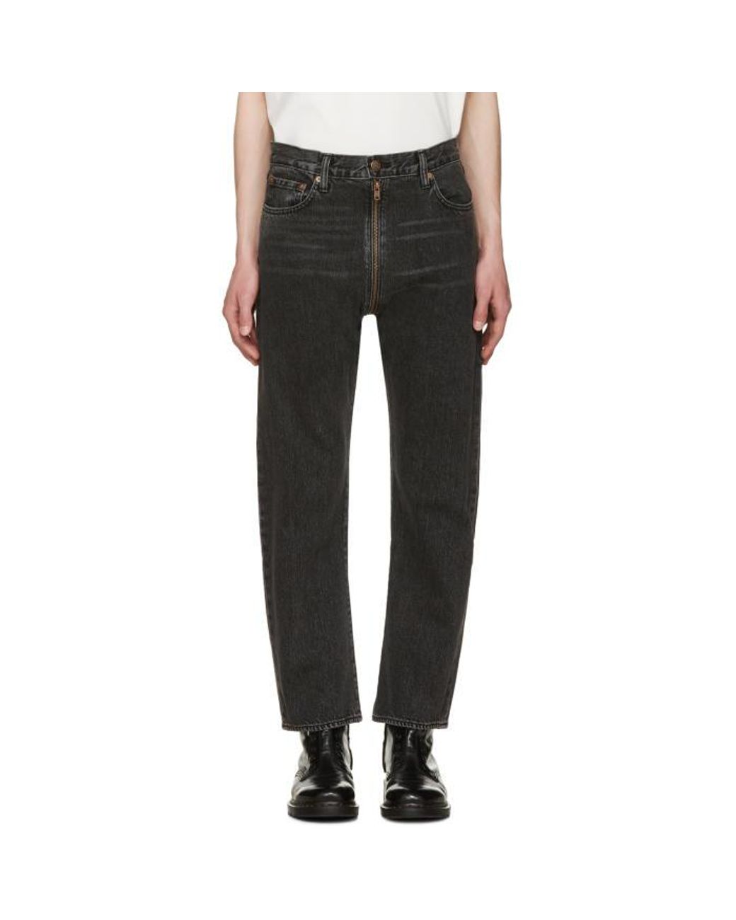 Zip Around Jeans for Men 