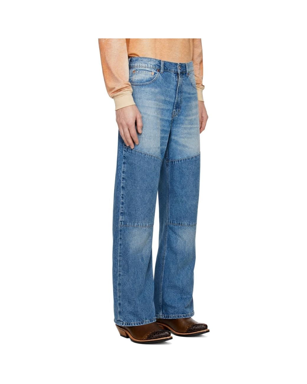 Our Legacy Blue Third Cut Jeans for men