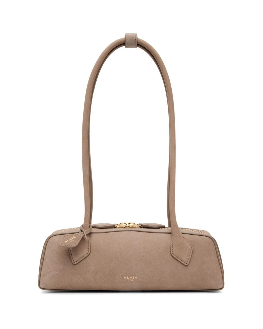 Alaïa Brown Taupe 'Le Teckel' Small Bag