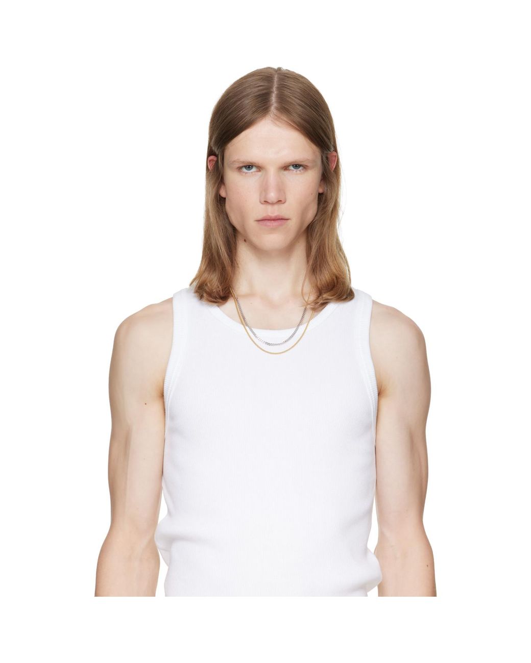 NUMBERING Metallic #5782 Necklace for men