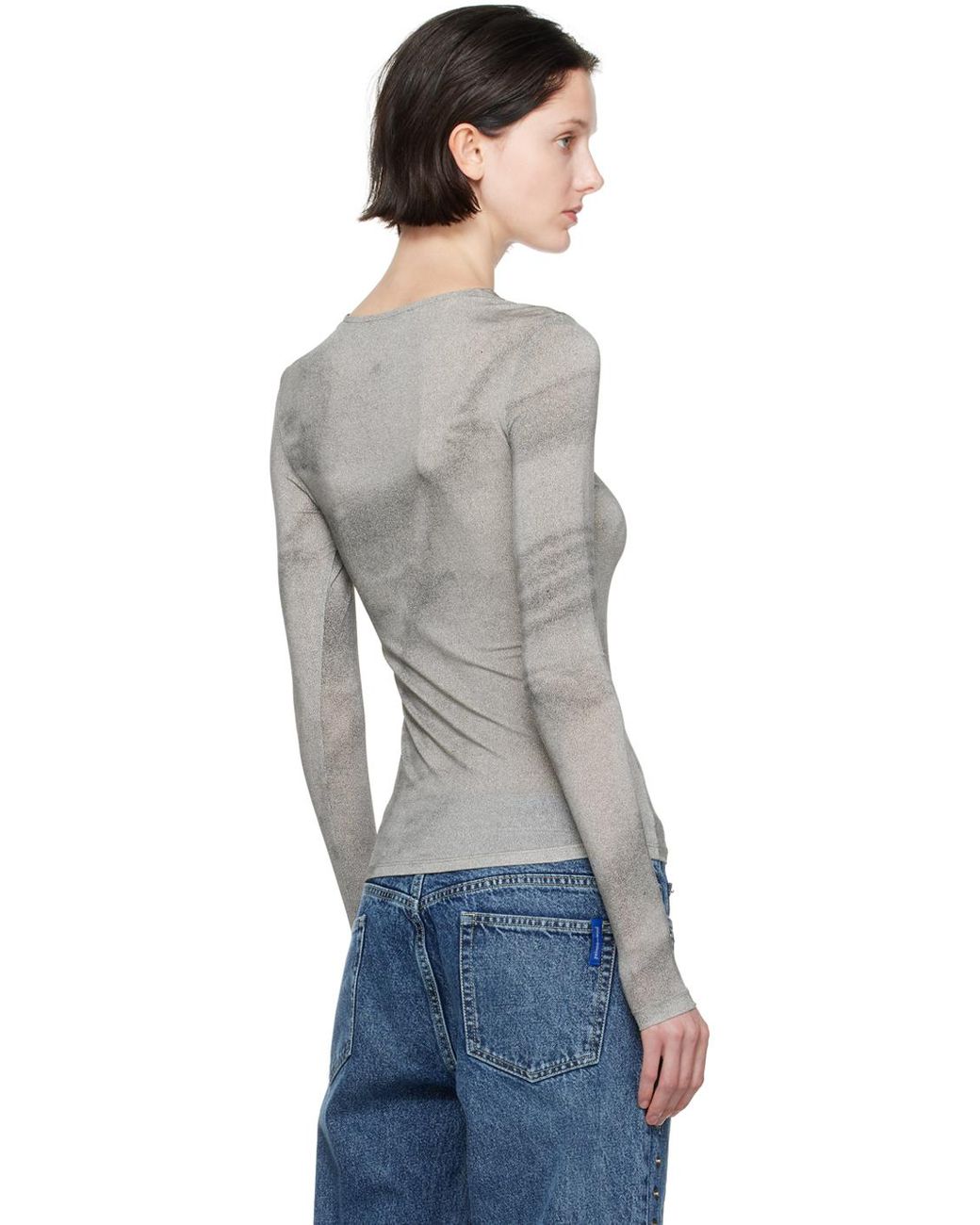 Paloma Wool Arcangel Long Sleeve T-shirt in Black | Lyst