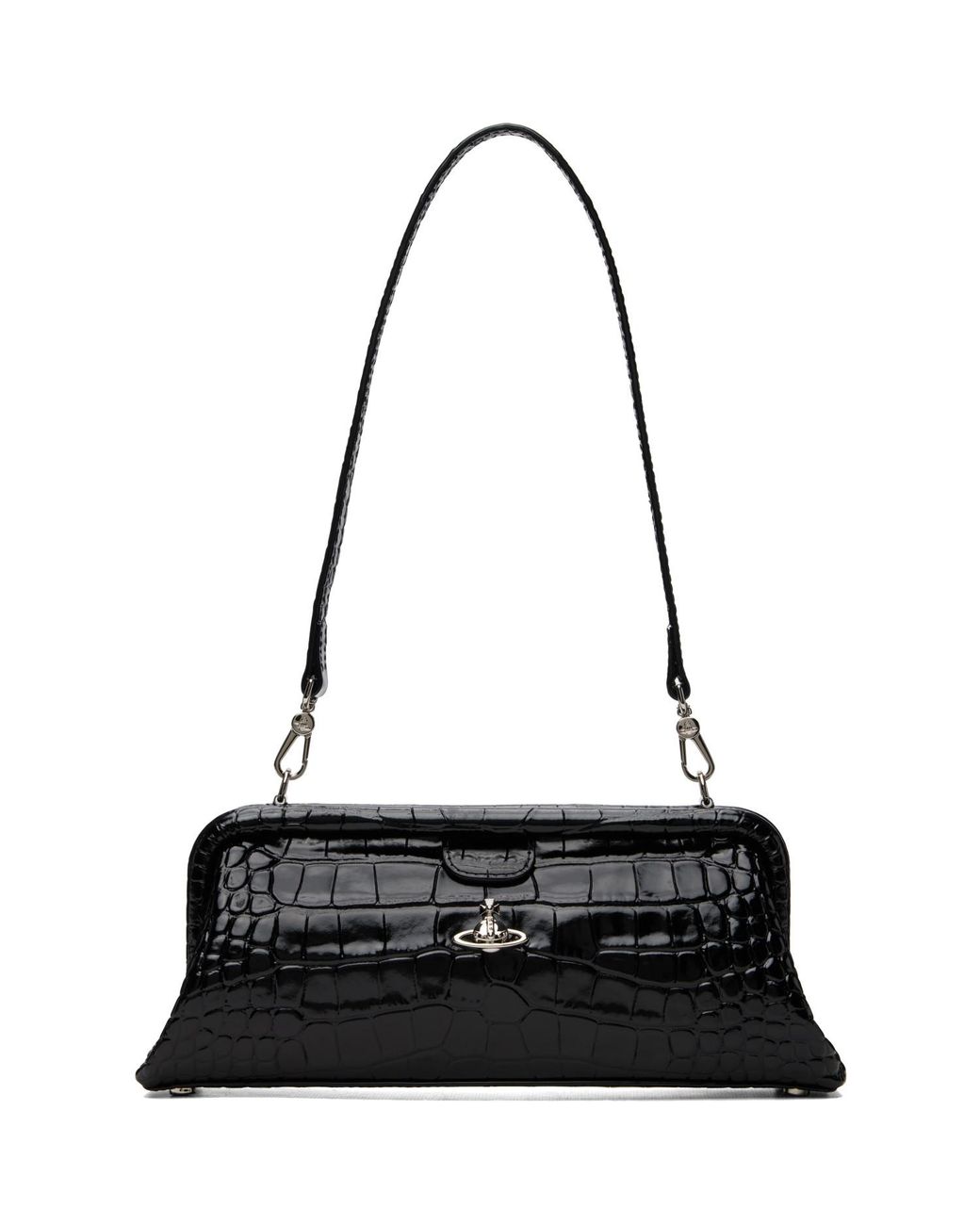 Vivienne Westwood Black Jane Frame Purse