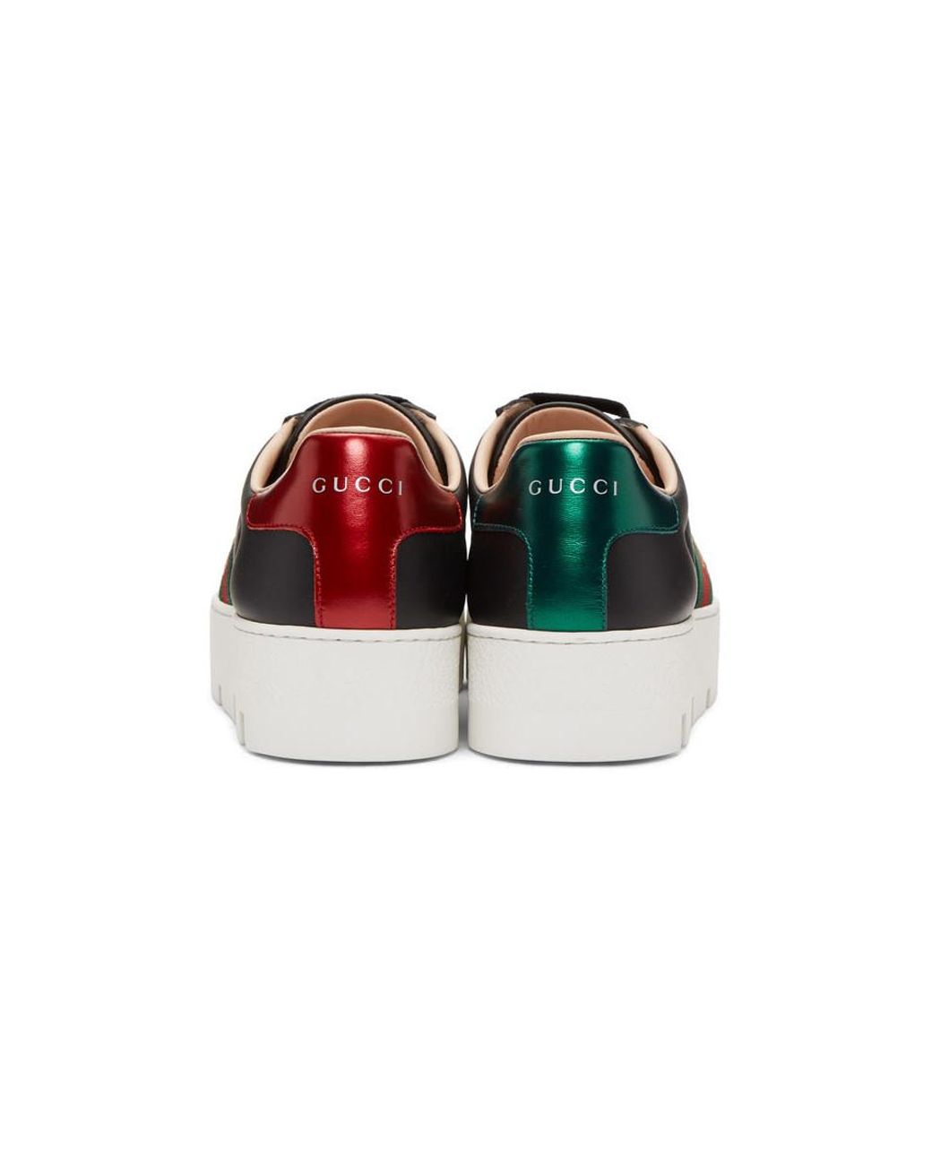 gucci ace platform sneakers