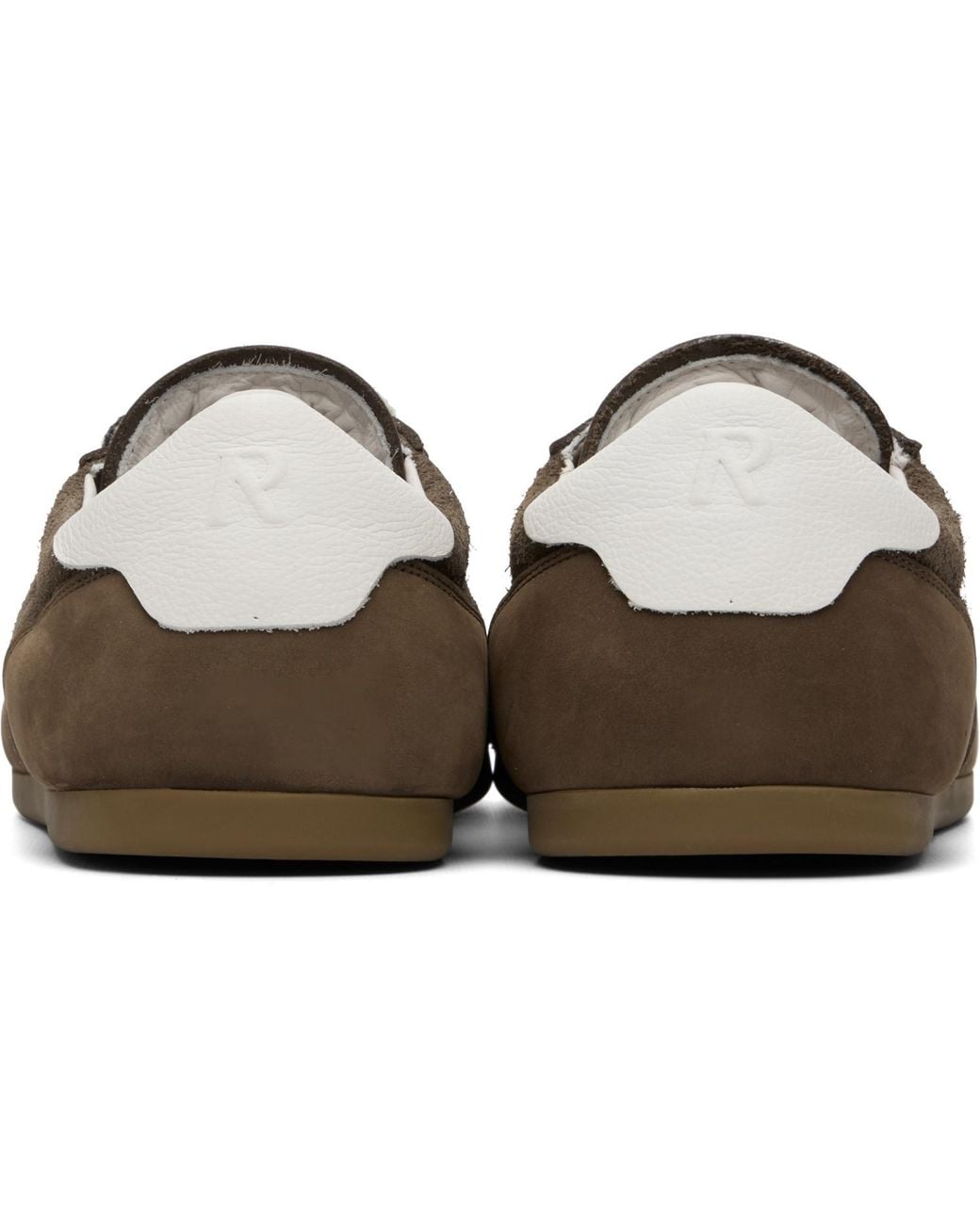 Represent Brown Low-Pro Nubuck Sneakers for men