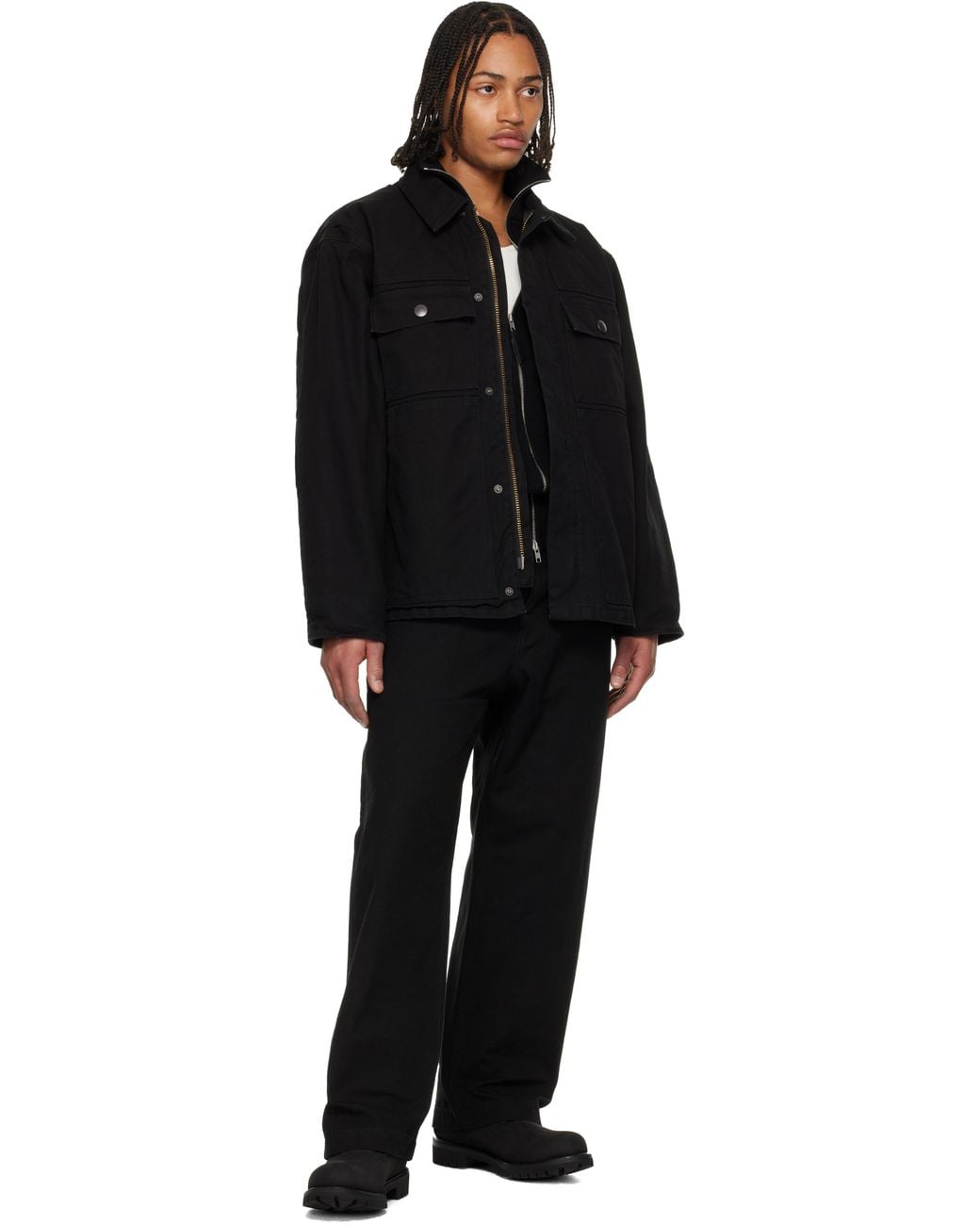 (w)taps Black Mich Jacket for men
