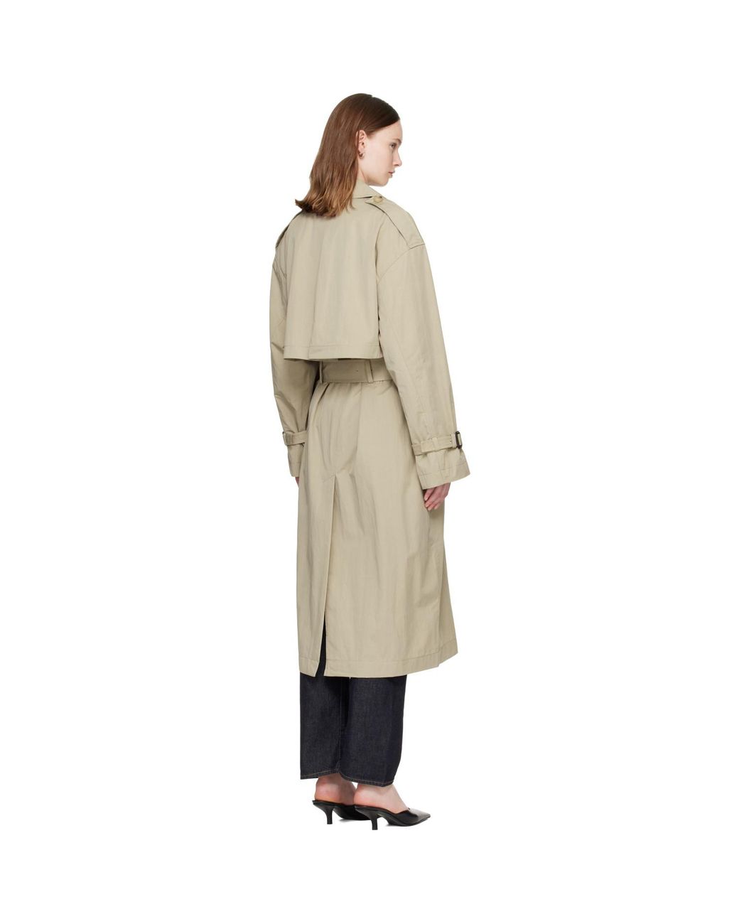 Totême Natural Crisp Summer Trench Coat