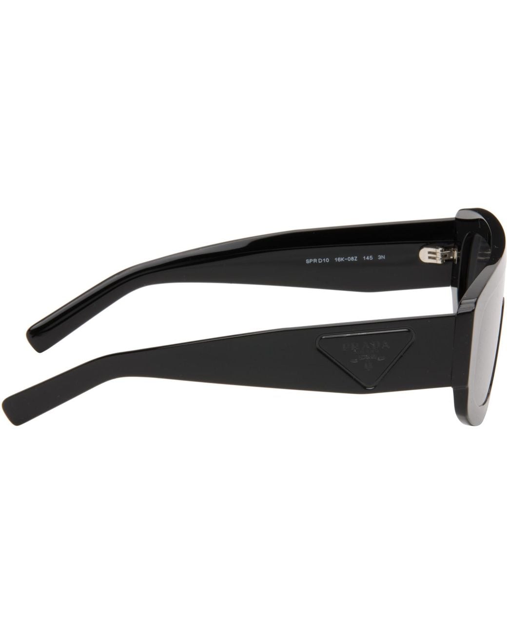 Prada Gray Shield Sunglasses