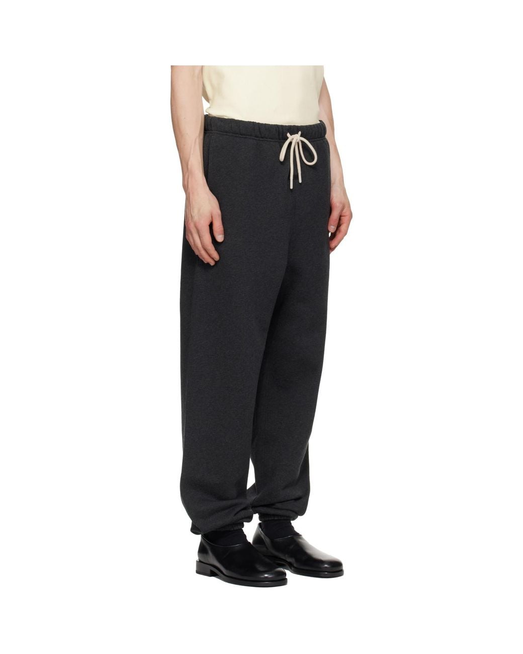 Fear Of God Black Classic Fleece Sweatpants for men
