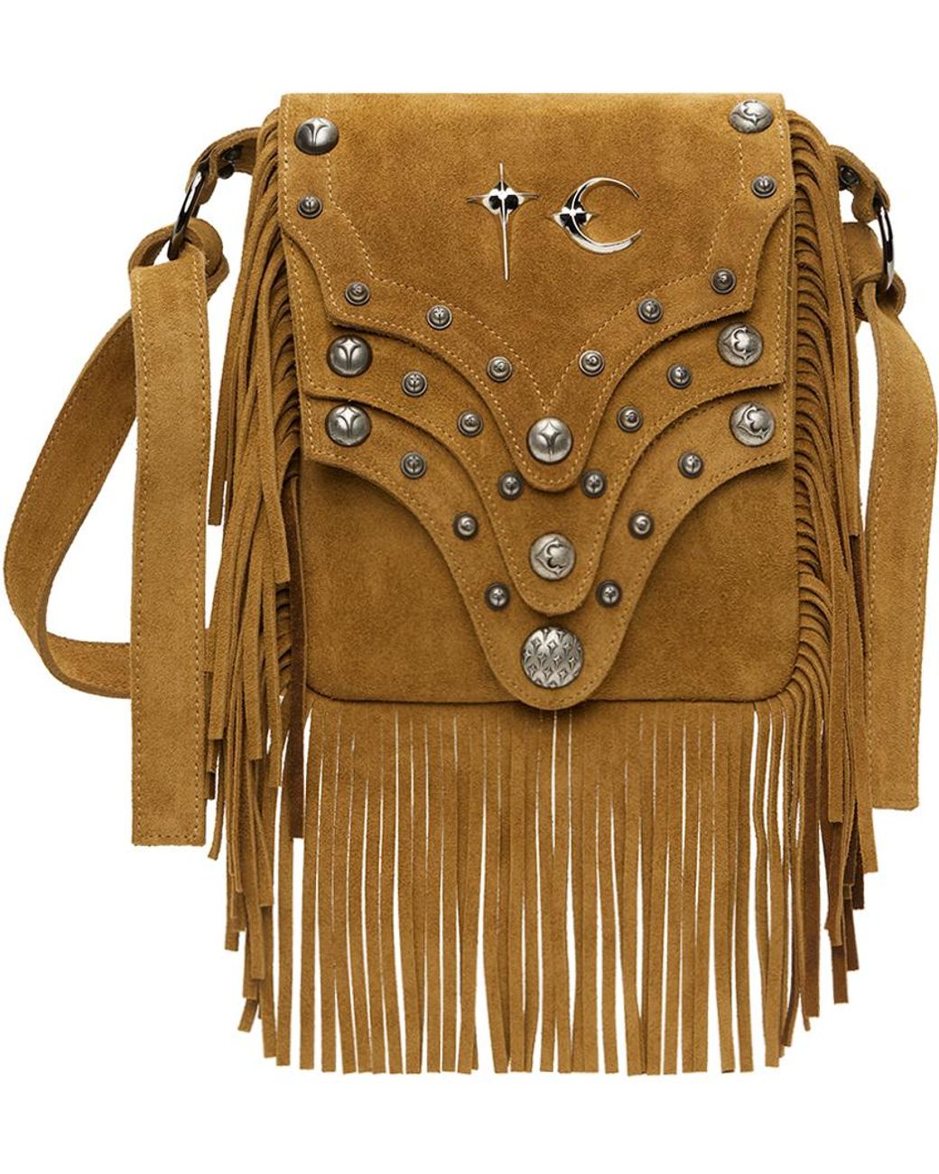 THUG CLUB Castle Cowboy Messenger Bag in Metallic for Men | Lyst UK