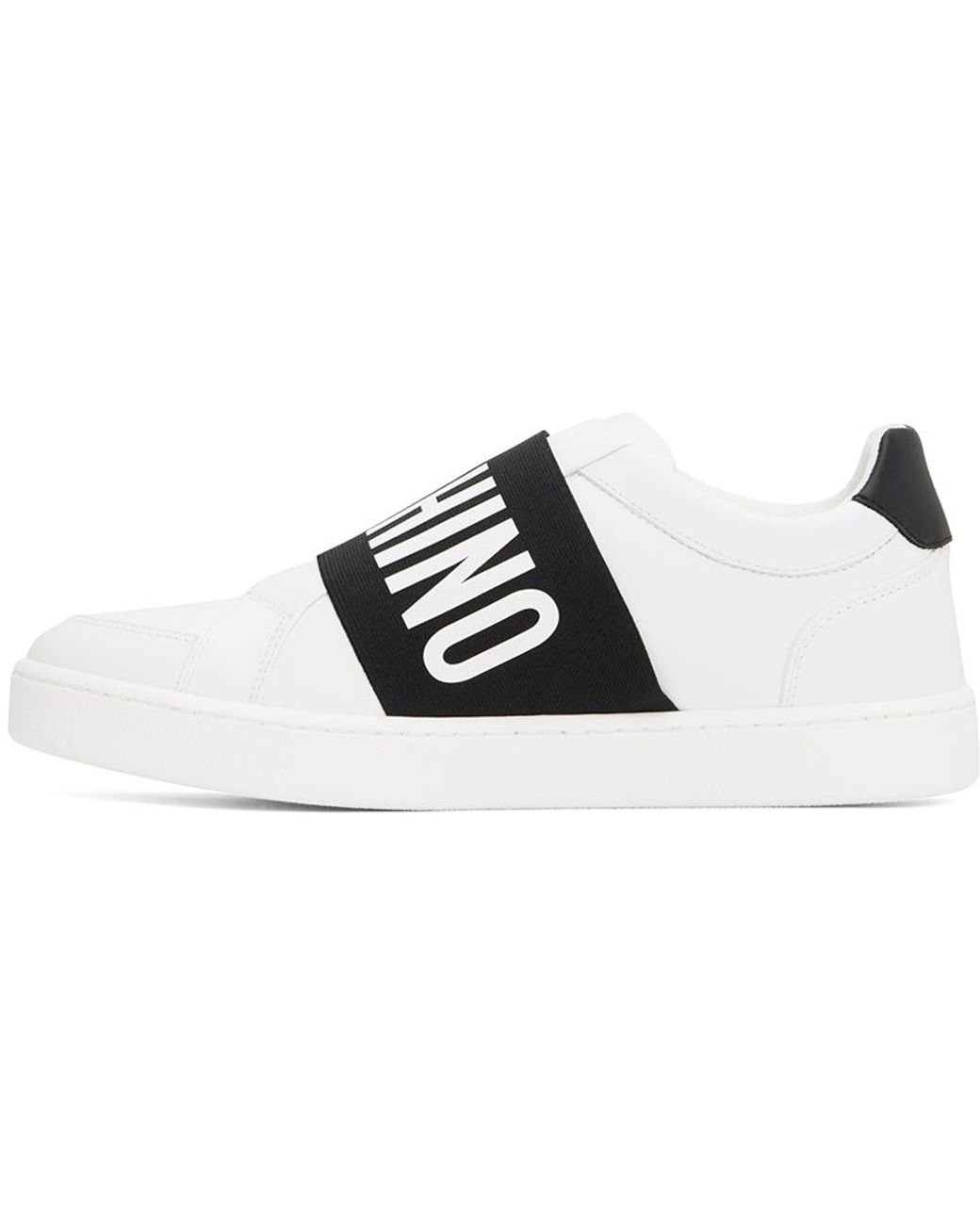Moschino slip on shoes deals