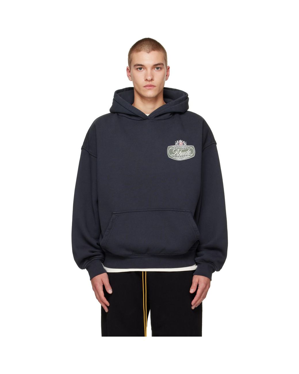 Rhude Blue Desert Racing' Hoodie for men
