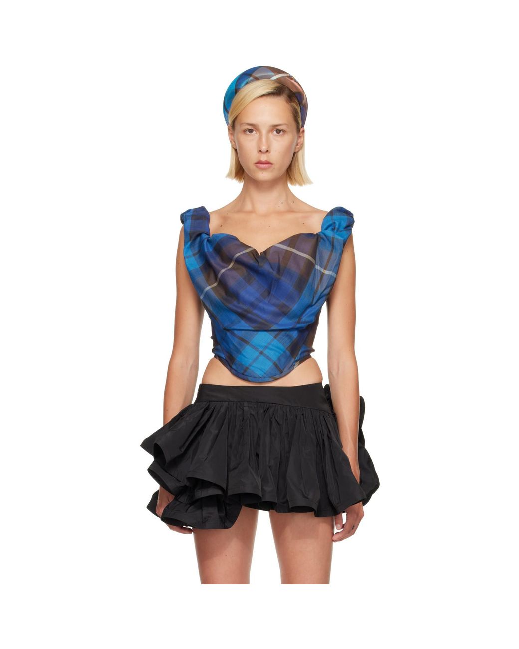 Vivienne Westwood Blue Sunday Corset Top