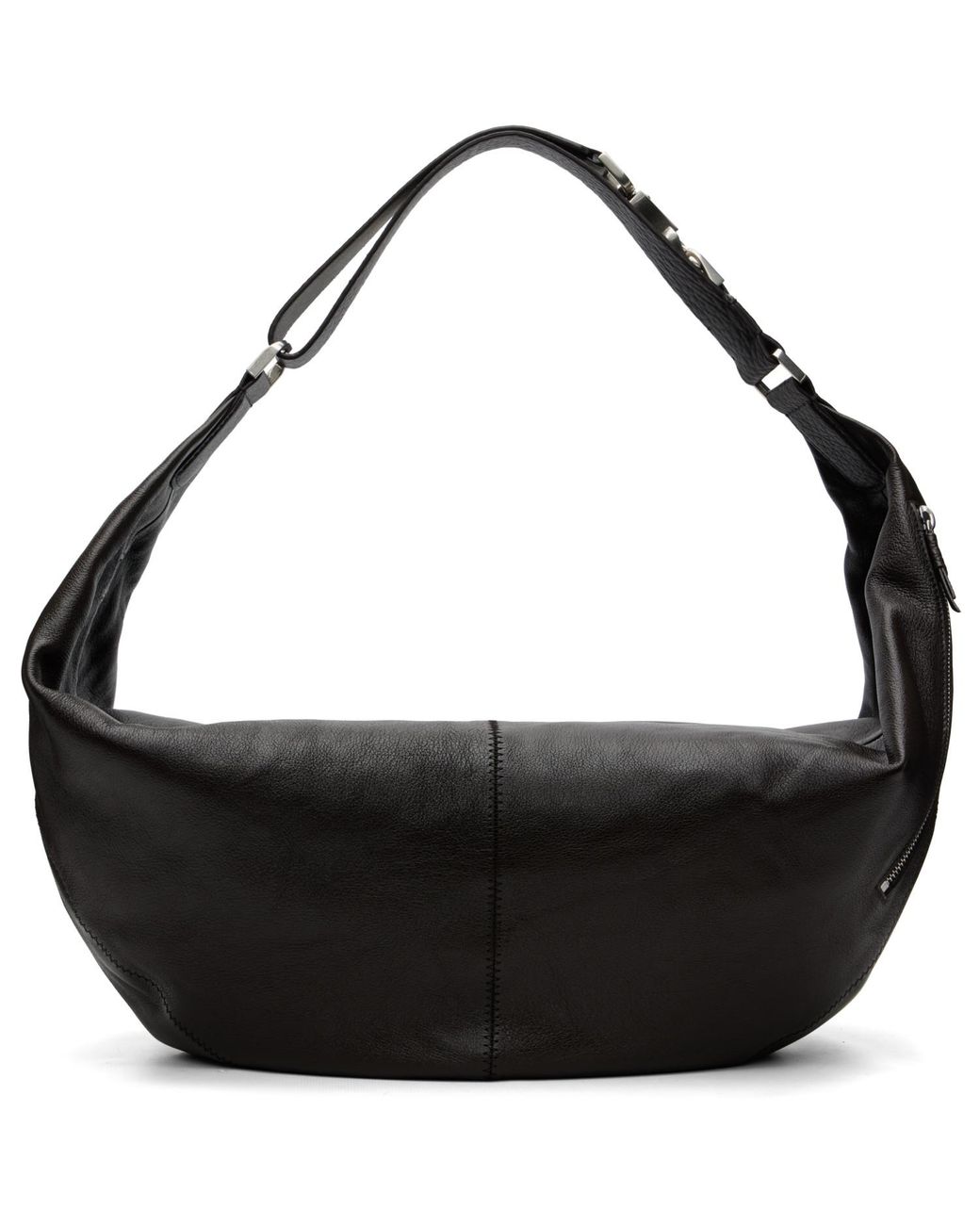 Lemaire Black Large Quiver Clip Bag for men