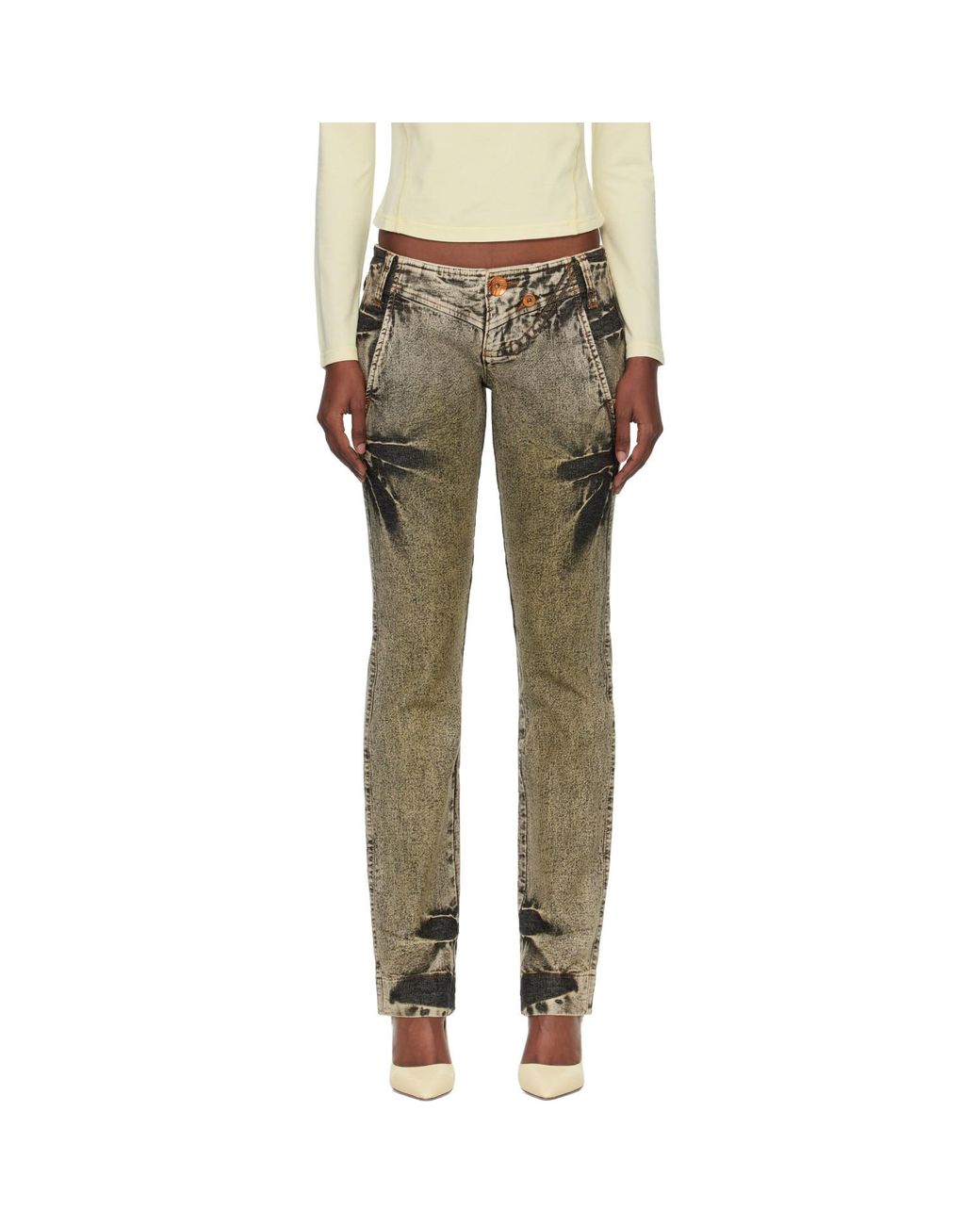 Miss Sixty Multicolor Knwls Edition Tie-Dye Jeans
