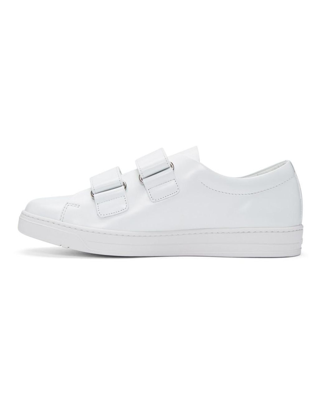 prada two strap sneakers