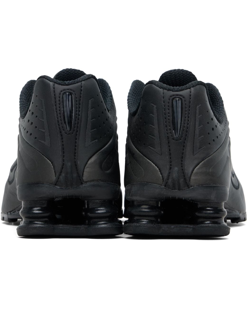 Nike Black Shox R4 Sneakers for men