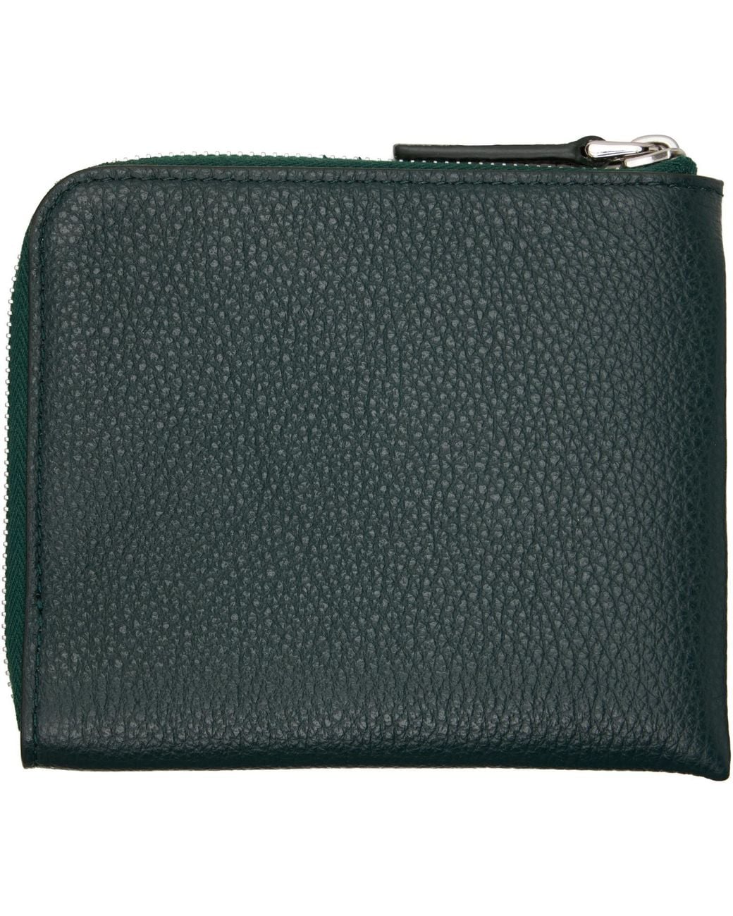 Marni Green Zip Around Wallet for men