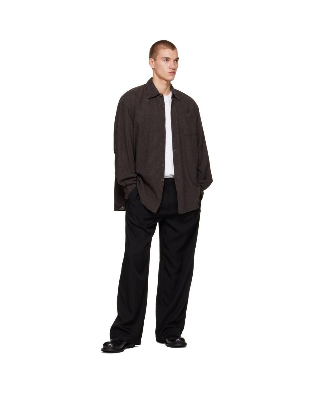 Our Legacy Black Leisure Trousers for men