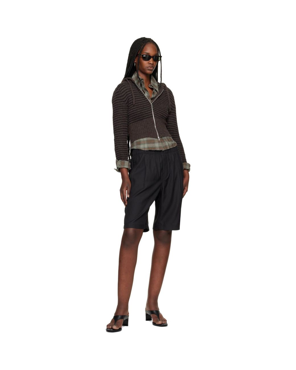Our Legacy Black Leisure Shorts