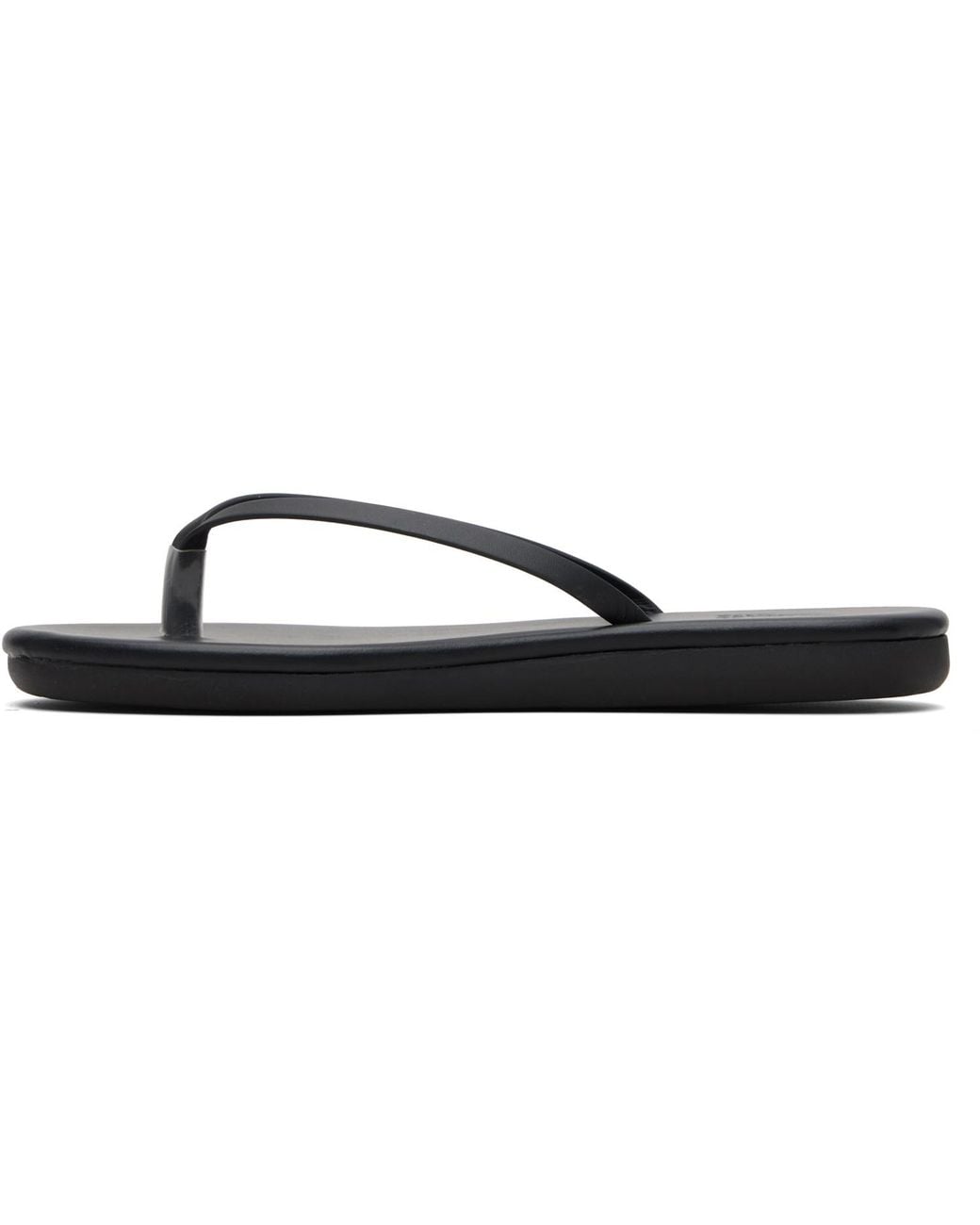 Ancient Greek Sandals Black Saionara Flip-Flops