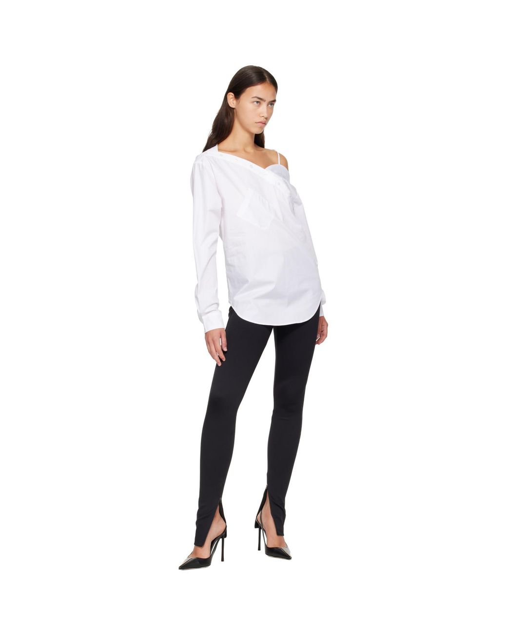 Coperni Blue Tailored Leggings