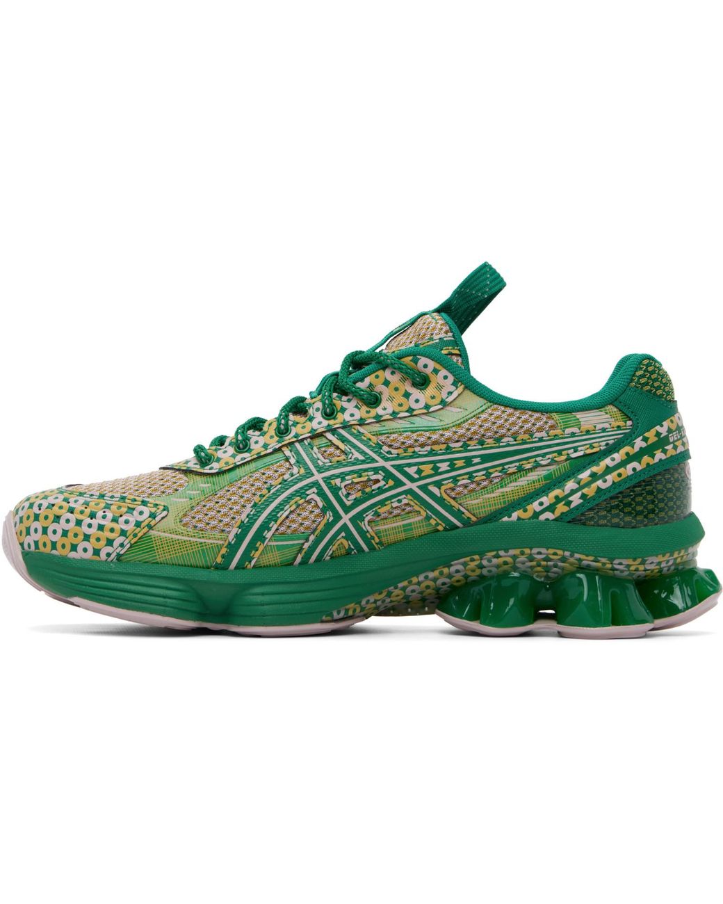 Asics Green Kiko Kostadinov Us7-S Gel-Kinetic Fluent for men