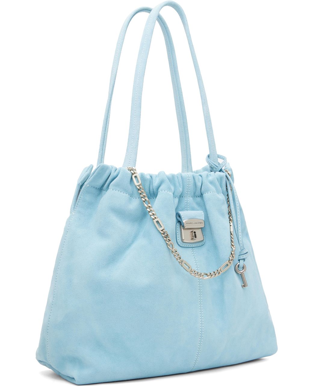 Cabas Cristina Bleu En Suède Marc Jacobs en coloris Blue