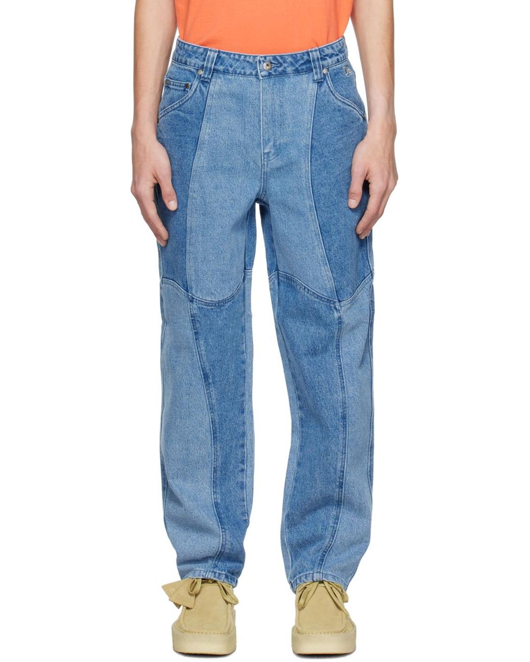 Dime Blocked Jeans in Blue for Men | Lyst Canada