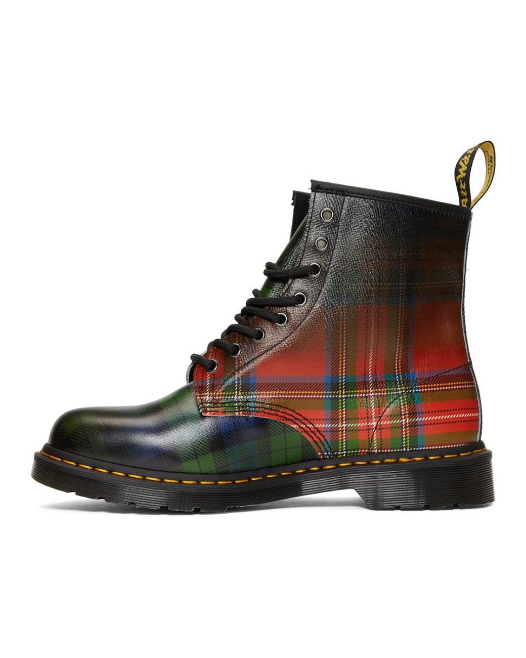 Bottes multicolores Plaid 1460 Tartan Dr. Martens pour homme en coloris  Noir | Lyst