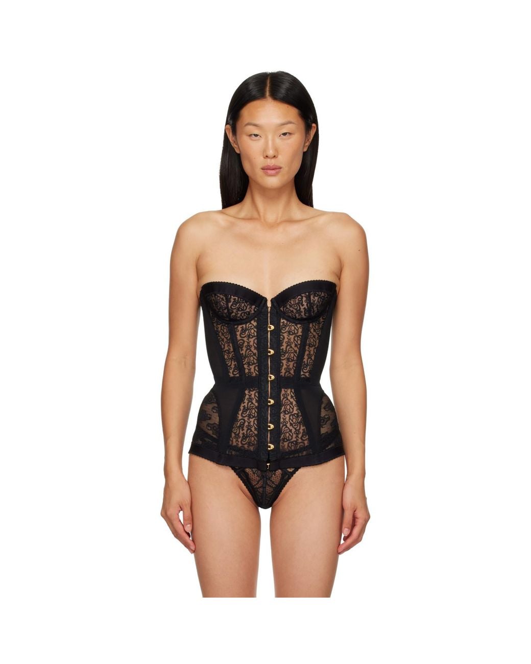 Agent Provocateur Black Mercy Corset