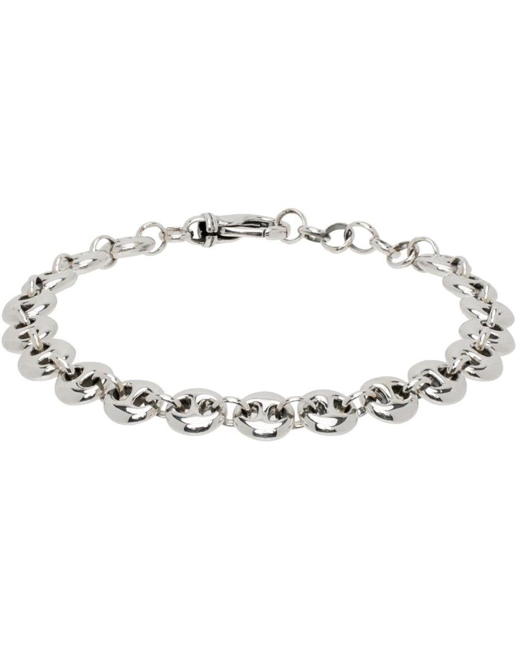 Sophie Buhai Small Circle Link Bracelet in Black Lyst UK
