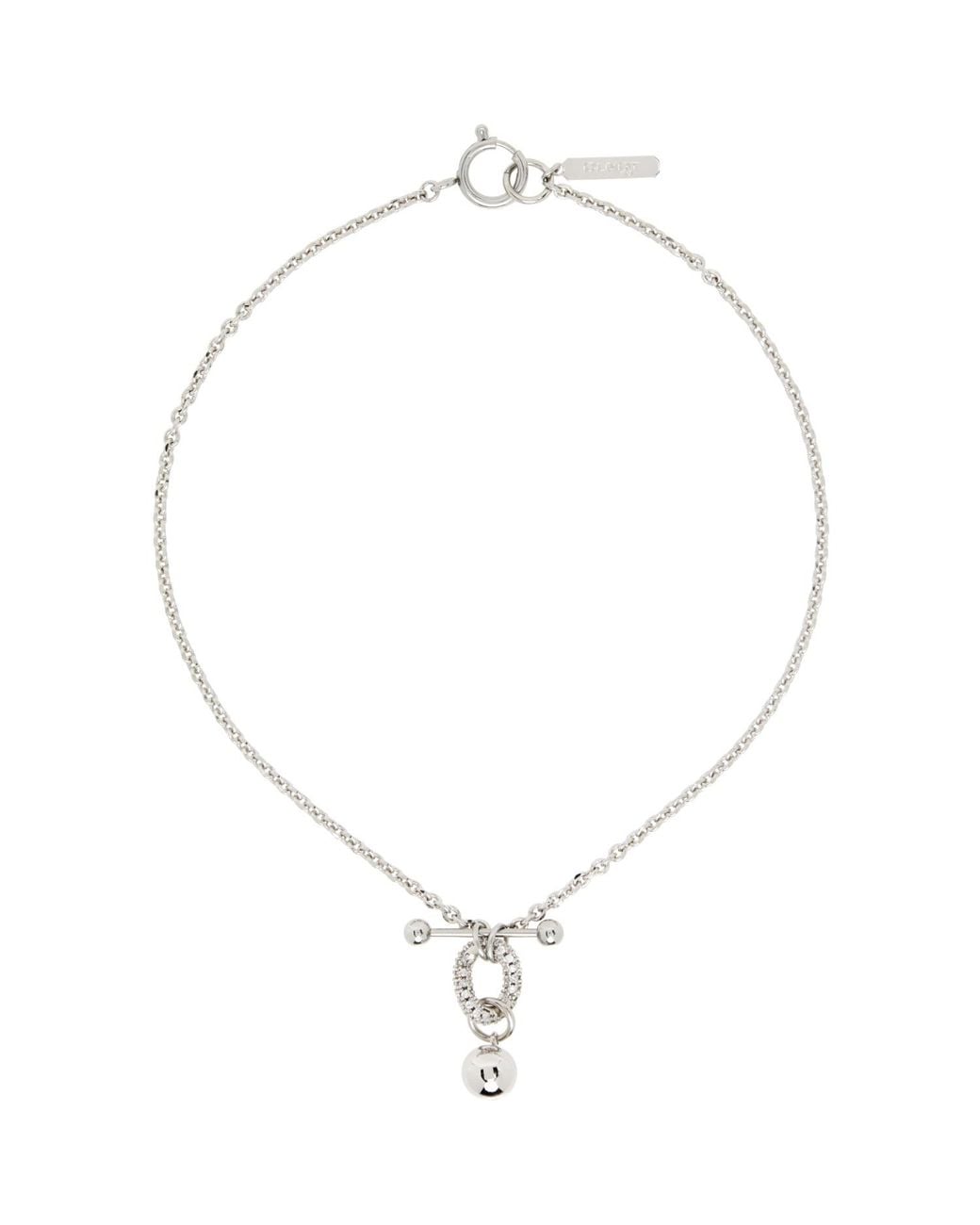 Justine Clenquet Metallic Gordon Choker