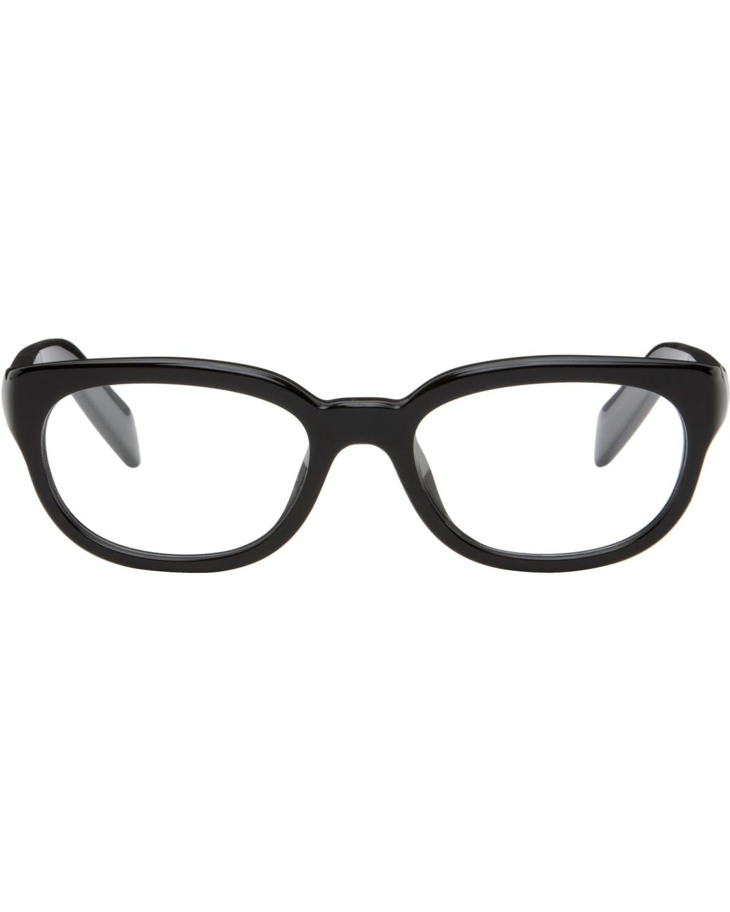 Prada Black Round Glasses